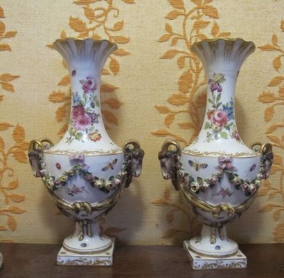 Sèvres, in the taste of,

Pair of porcelain...