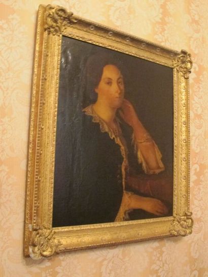 19th century school

Woman, seated

Oil on...
