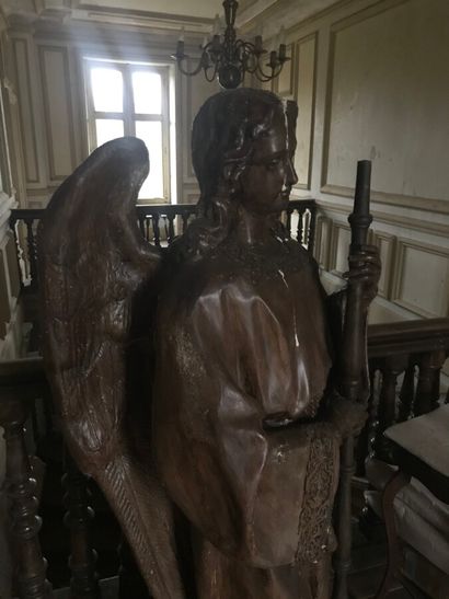 Big angel in plaster

H. 136 cm

(Accide...