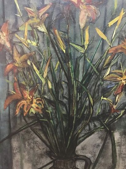 TRABUC Louis (1928-2008)

The blue vase with...
