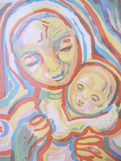 TOURTE Suzanne

Virgin and Child

Lithograph...