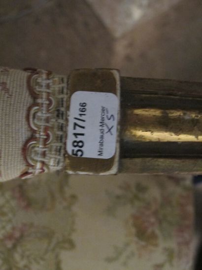 Louis XVI style gilded wood lounge furniture...