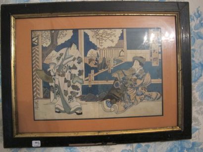 Two Japanese prints, 