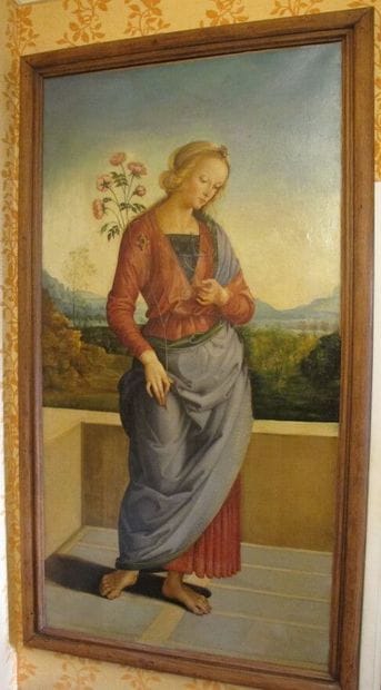 In the manner of the Italian Renaissance

Woman...