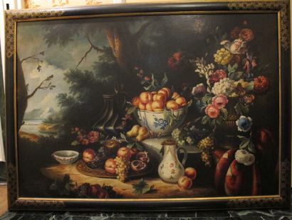 Still life on a landscape background

facsimile...