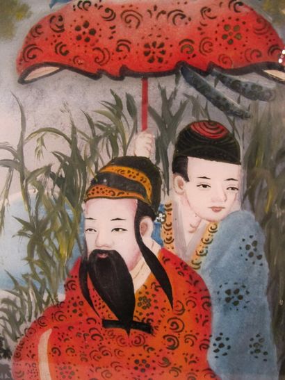 China

Characters by a lake

Paint fixed...