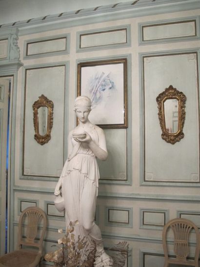 Vestal according to the antique, plaster

H....