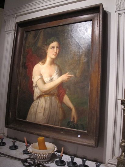 Modern School

Druid or draped woman crowned...