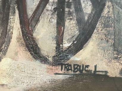 TRABUC Louis (1928-2008)

The Provençal cart

Oil...