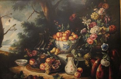 Still life on a landscape background

facsimile...