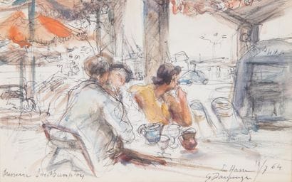 DARGOUGE Georges Edmond (1897-1990)

Brasserie...