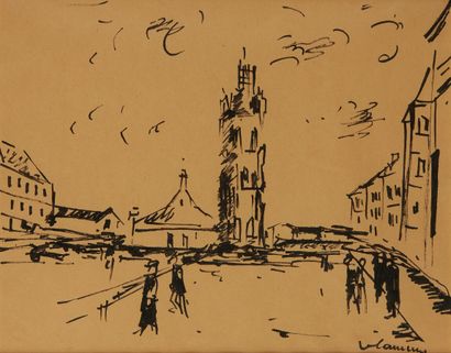 VLAMINCK Maurice de (1879 - 1958)

Le Beffroi...