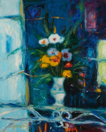 HEMERET Claude (né en 1929)

Vase de fleurs

Huile...