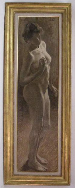 VAUTIER Otto (1863-1919)

Nu féminin en pied

Huile...