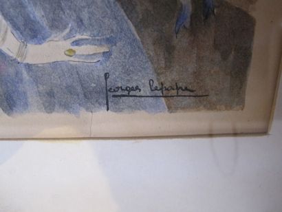 LEPAPE Georges (1887-1971)

Elégante au bouquet...