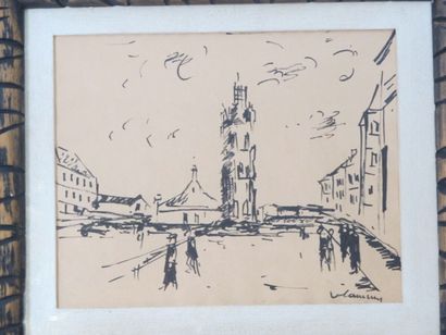 VLAMINCK Maurice de (1879 - 1958)

Le Beffroi...
