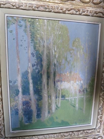 MONTEZIN Pierre Eugène (1874-1946)

Les peupliers

Huile...