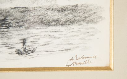 LEBOURG Albert (1849-1928)

La Bouille, coucher...