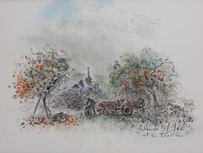 HAMBOURG André (1909- 1999)

Les pommes et...