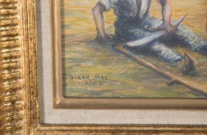 GIRAN-MAX Léon (1867-1927)

Couple de faneurs

Dessin...