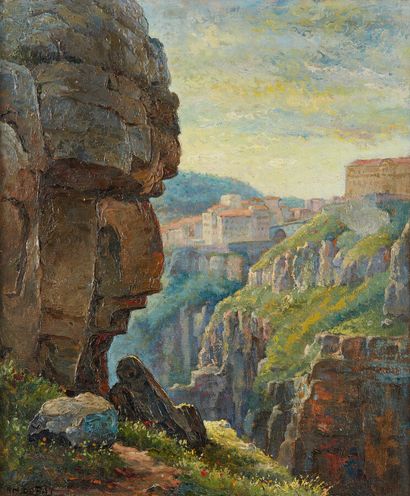 DEBAT Roger-Marius (1906-1972)

Vue de village...