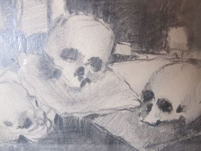 DELVAUX Paul (1897-1994)

Les trois crânes

Crayon...