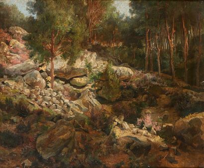 École de Barbizon, XIXème siècle

Paysage...