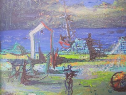 CARZOU Jean (1907-2000)

Bateau à quai dans...