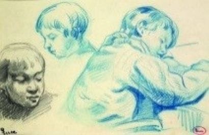LUCE Maximilien (1858-1941)

Trois études...