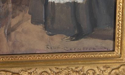 REINICKE René (1860-1926)

La lecture

Aquarelle,...