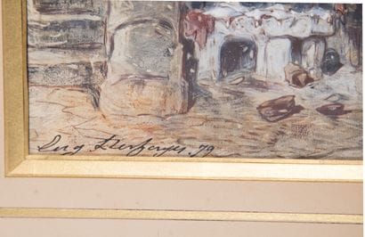 DESHAYES Eugène (1862/68-1939)

L'étal, marché...