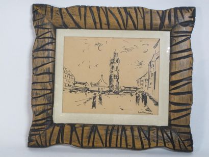 VLAMINCK Maurice de (1879 - 1958)

Le Beffroi...