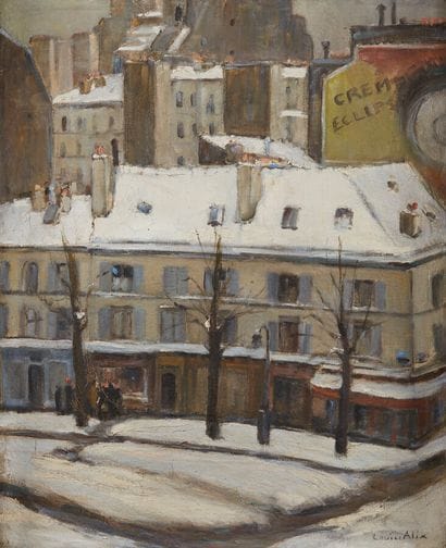 ALIX Louise (1888-1980)

Neige dans Paris

Huile...