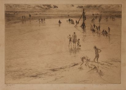 CHAHINE Edgar (1874-1947)

Marée basse (Villers...