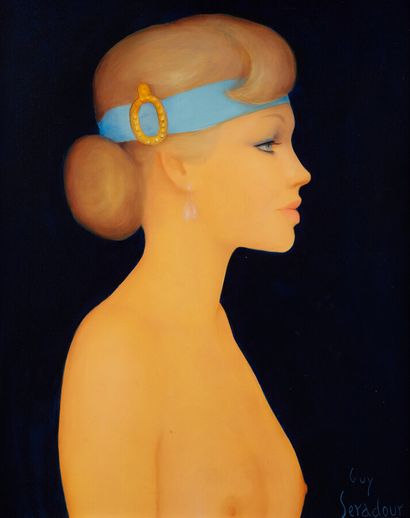 SERADOUR Guy (1922-2007)

Portrait de femme

Huile...