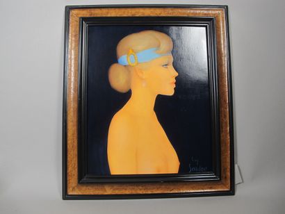 SERADOUR Guy (1922-2007)

Portrait de femme

Huile...