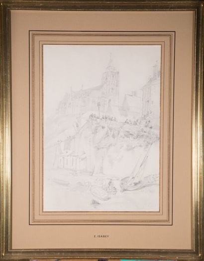 ISABEY Eugène (1804-1886)

Le Tréport, L'Eglise...