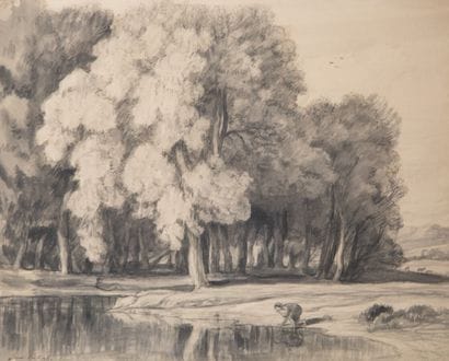 CABAT Louis (1812-1893)

Au bord de la mare

Dessin...