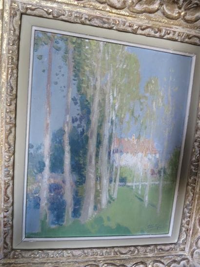 MONTEZIN Pierre Eugène (1874-1946)

Les peupliers

Huile...