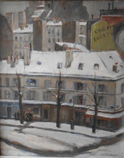 ALIX Louise (1888-1980)

Neige dans Paris

Huile...