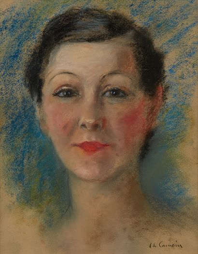 CAMOIN Charles (1879-1965)

Portrait de femme

Pastel...
