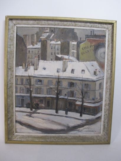 ALIX Louise (1888-1980)

Neige dans Paris

Huile...