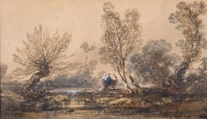 LEBAS Hippolyte (1782-1867)

Bord de mare...