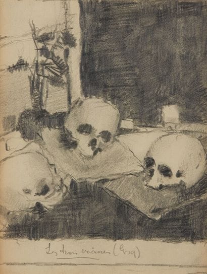 DELVAUX Paul (1897-1994)

Les trois crânes

Crayon...