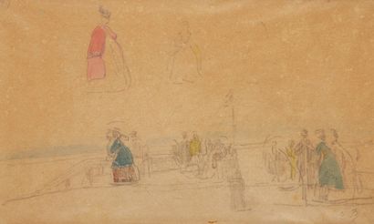 BOUDIN Eugène (1824-1898)

Crinolines

Dessin...