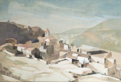 CERF Iwan (1883-1963)

Le hameau

Aquarelle,...