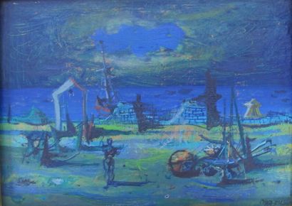 CARZOU Jean (1907-2000)

Bateau à quai dans...