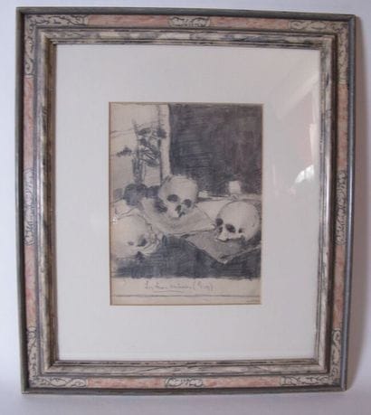 DELVAUX Paul (1897-1994)

Les trois crânes

Crayon...
