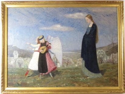 CASPAR Karl (1879-1956)

Marie cheminant...