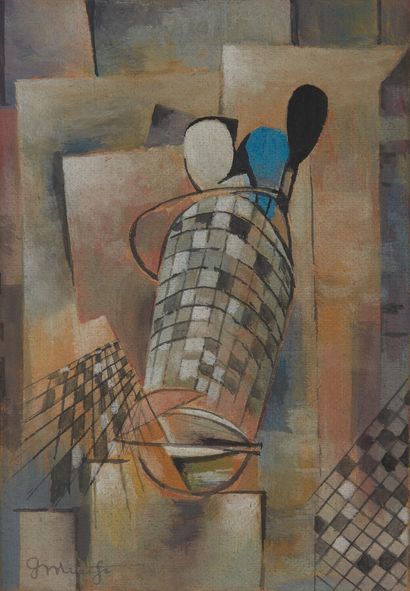 MUCHE Georg (1895-1987)

Composition cubiste

Aquarelle...